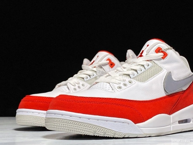 Tinker CJ0939-100 Red Jordan 3 Air Retro University White 0925